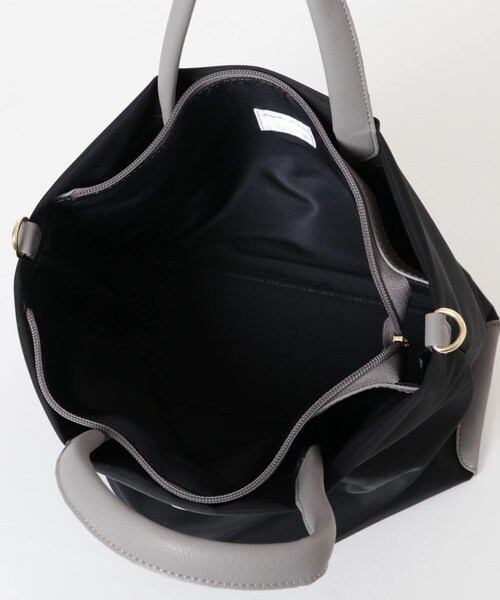 URBAN RESEARCH Sonny Label（アーバンリサーチサニーレーベル）の「『別注』Legato largo×Sonny Label　肩楽2WAYショルダーバッグ（ショルダーバッグ・レディース・ブラック/ネイビー/ベージュ・one）」の15枚目の写真