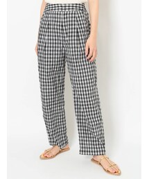 Ungrid | 【La】ギンガムチェックタックパンツ(その他パンツ)