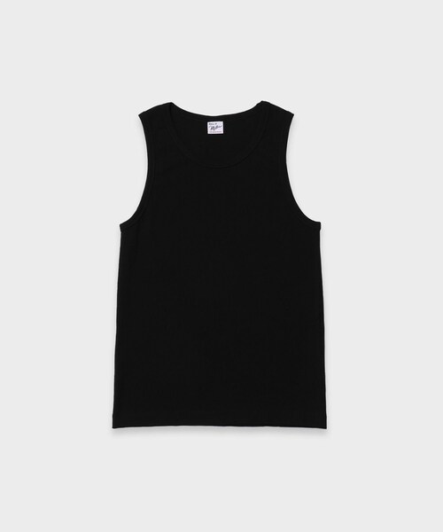 ADAM ET ROPE'（アダムエロペ）の「《別注》【Miller/ミラー】RIB TANKTOP（タンクトップ・メンズ・ブラック/ホワイト・L/M）」の9枚目の写真