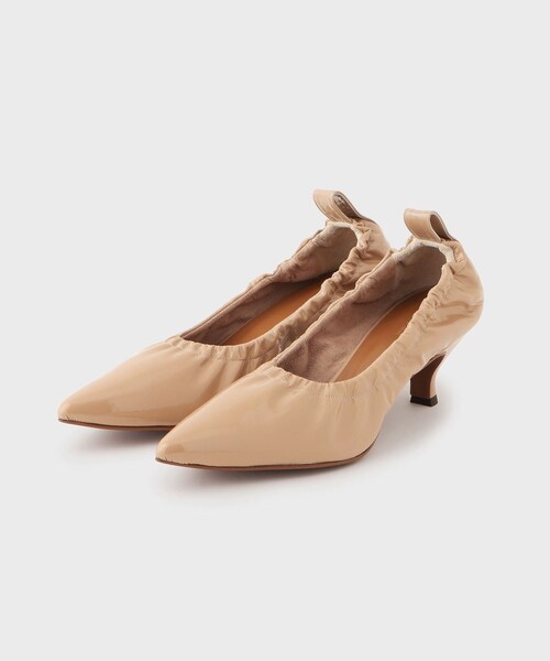 ROPE'（ロペ）の「【L’unique et moi（リュニック エ モア）】AliceII｜ギャザーパンプス（パンプス・レディース・ブラック/ベージュ・23.0/23.5/24.0/24.5/25.0）」の10枚目の写真