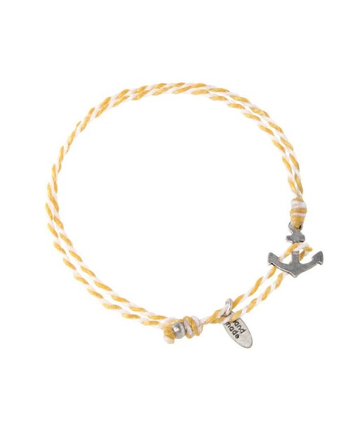 dazzlin（ダズリン）の「【goods】マリンコードブレス（ブレスレット・レディース・イエロー/ブルー/レッド/ミックス・F）」の5枚目の写真