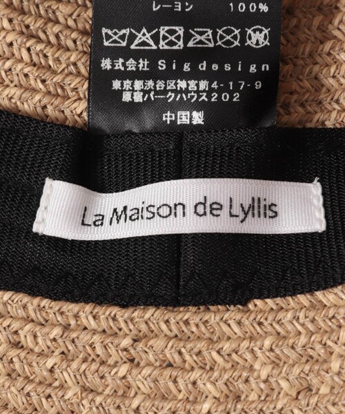 URBAN RESEARCH DOORS(アーバンリサーチドアーズ)の「La Maison de Lyllis PAGODA(ハット・レディース・NATURAL・Free)」の9枚目の写真