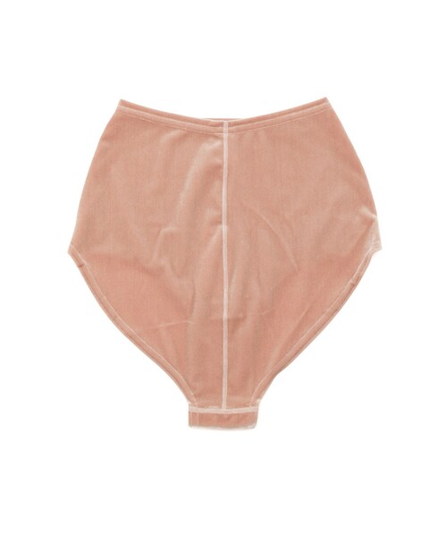 ADAM ET ROPE'（アダムエロペ）の「【SIMONE WILD】VELVET PANTY（ショーツ・レディース・チャコール/ベージュ/ライトグリーン/ピンク・F）」の21枚目の写真