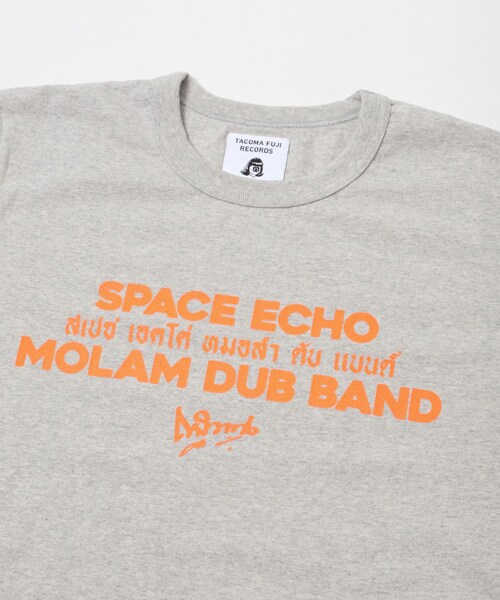 EKAL(エカル)の「TACOMA FUJI RECORDS SPACE ECHO MOLAM DUB BAND T-SHIRTS(Tシャツ/カットソー・メンズ・ICE GRAY/OATMEAL・M/L/XL)」の7枚目の写真