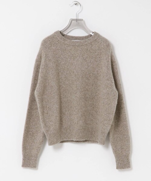URBAN RESEARCH(アーバンリサーチ)の「new basic CASHMERE SILK MOULINE KNIT(ニット/セーター・レディース・BROWN/BEIGE/BLUE・Free)」の7枚目の写真