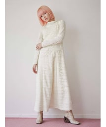 merry jenny | frillyカットロングワンピース(ワンピース)