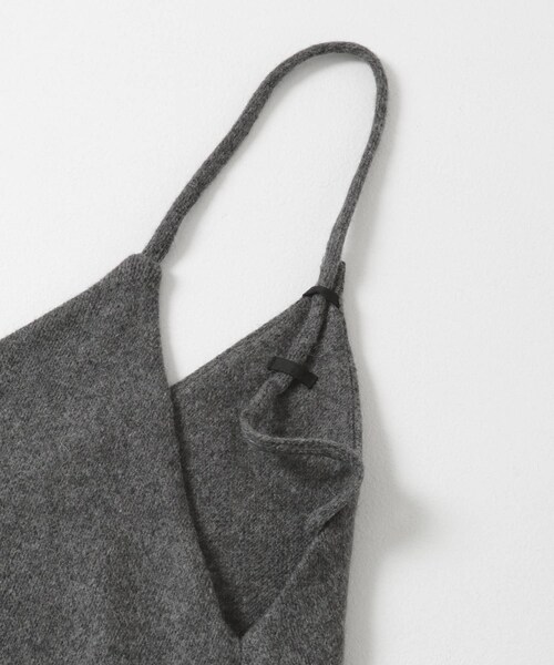 URBAN RESEARCH（アーバンリサーチ）の「crinkle crinkle crinkle　monster camisole（キャミソール・レディース・BLACK/GREY・FREE）」の7枚目の写真