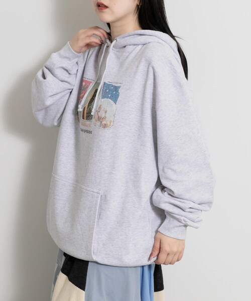 THE GOODLAND MARKET（ザグッドランドマーケット）の「DEAR EPISODE　Dear Episode hoodie（パーカー・レディース・#545D/#546B/#547B/#548B・XXL）」の5枚目の写真