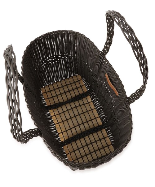 ADAM ET ROPE'（アダムエロペ）の「【J'aDoRe・一部店舗限定】【PALOROSA（パロロサ）】BASKET BASIC SMALL（トートバッグ・レディース・ダークブラウン/ピンク・F）」の7枚目の写真