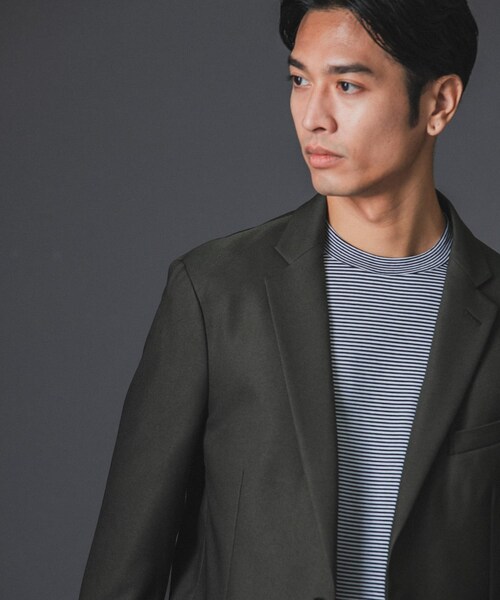 URBAN RESEARCH DOORS(アーバンリサーチドアーズ)の「LIFE STYLE TAILOR ウールライクツイルコンフォータブルジャケット(テーラードジャケット・メンズ・KHAKI/NAVY/BROWN・S/M/L/XL)」の21枚目の写真