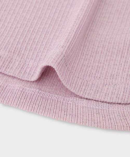 ROPE'(ロペ)の「【一部店舗限定】【REALM(レルム)】HALF-SLEEVE TOP|半袖Tシャツ 26SS(Tシャツ/カットソー・レディース・ホワイト/パープル/イエロー・38)」の15枚目の写真