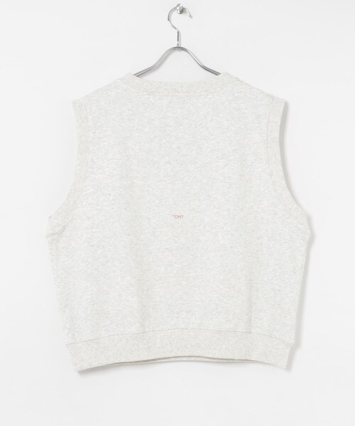THE GOODLAND MARKET（ザグッドランドマーケット）の「TONY　MM SWEAT VEST（ベスト・メンズ・BLK/杢ASH・M/XL）」の16枚目の写真