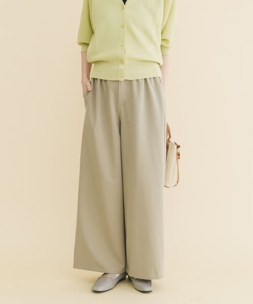 ITEMS URBANRESEARCH（アイテムズ アーバンリサーチ）の「ワイドイージーパンツ（その他パンツ・レディース・BEG/BRN/BRD・Free）」の3枚目の写真