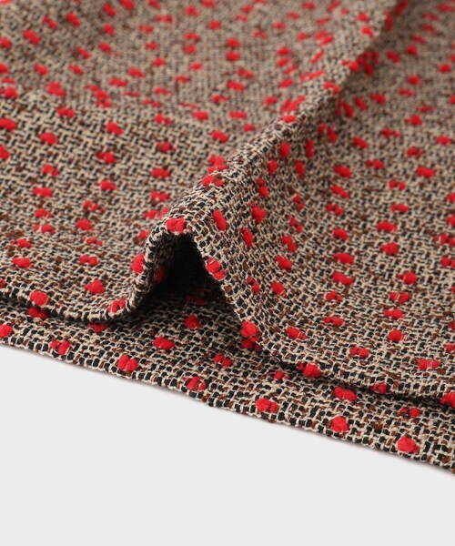 ROPE'（ロペ）の「【Masaco Teranishi（マサコテラニシ）】PAWPAW TWEED TROUSERS｜ツィードパンツ（スラックス・レディース・ダークブラウン・36/38）」の13枚目の写真