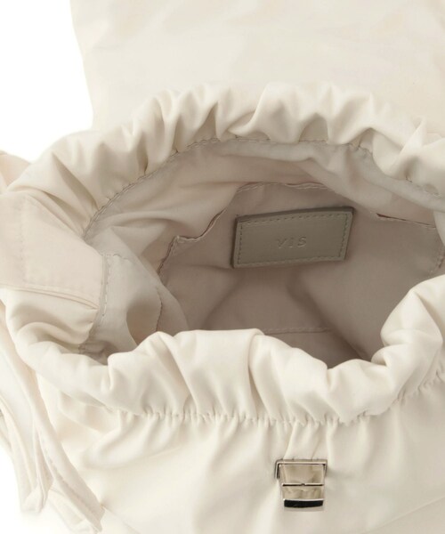 VIS(ビス)の「WEB限定追加【OUTDOOR PRODUCTS】VIS別注ドロストミニショルダーバッグ(ショルダーバッグ・レディース・ブラック/キナリ/ピンク系/ブラック系/オフホワイト/シルバー・F)」の22枚目の写真