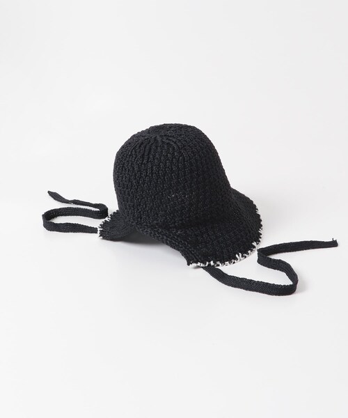 SENSE OF PLACE by URBAN RESEARCH（センスオブプレイスバイアーバンリサーチ）の「ボンネットベルハット（ハット・レディース・IVORY/BLACK・one）」の20枚目の写真