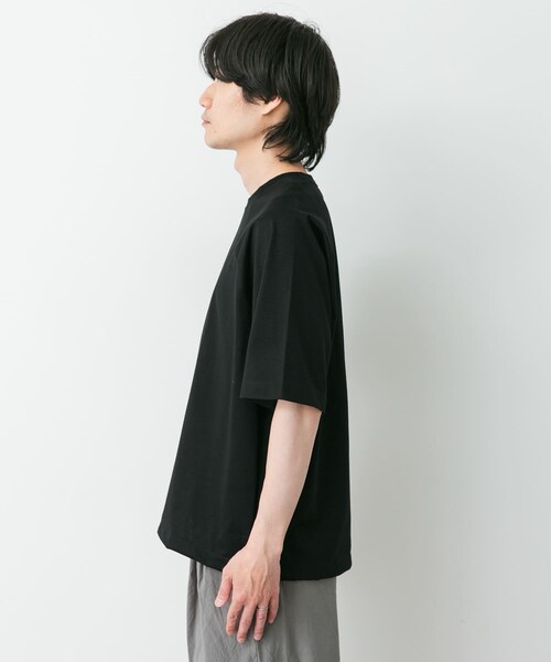URBAN RESEARCH DOORS(アーバンリサーチドアーズ)の「STILL BY HAND ハーフスリーブカットソー(Tシャツ/カットソー・メンズ・BLACK/PALE GREY/NAVY/D.ORANGE・46/48)」の8枚目の写真