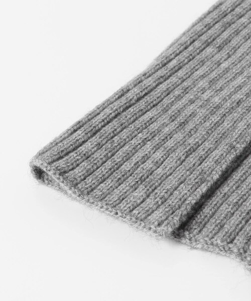 RODE SKO（ロデスコ）の「2WAYリブネックウォーマー（ネックウォーマー/スヌード・レディース・BEIGE/BLACK/GRAY・one）」の16枚目の写真