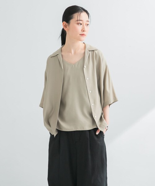 URBAN RESEARCH(アーバンリサーチ)の「『接触冷感』キュプラキャミトップ(キャミソール・レディース・BLACK/GREGE・36/38)」の19枚目の写真