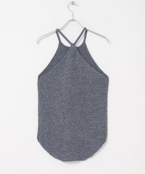 KBF（ケイビーエフ）の「メランジRIBタンクトップ（タンクトップ・レディース・BLUE/RED BROWN・One）」の7枚目の写真