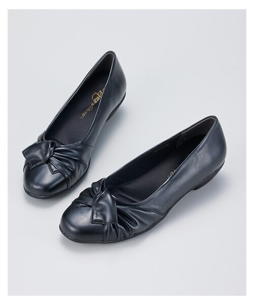 nissen（ニッセン）の「痛いところにやさしいターバンパンプス（ワイズ３E）（パンプス・メンズ・黒/ツイード調×黒/グレージュ(スムース)/ライト杢グレー×グレー/ライトベージュ×ブラウン・22.0cm/22.5cm/23.0cm/23.5cm/24.0cm/24.5cm/25.0cm）」の15枚目の写真