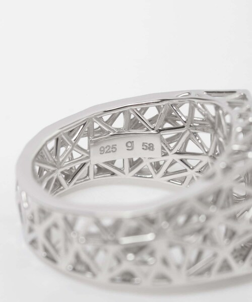 URBAN RESEARCH（アーバンリサーチ）の「TOM WOOD　Mesh Ring M（リング・メンズ・S925・58/60）」の5枚目の写真