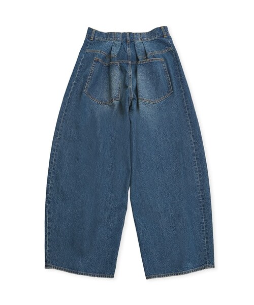 ADAM ET ROPE'（アダムエロペ）の「【サステナブル】バックタックワイドデニム（デニムパンツ・レディース・ブルー/サックス・36/38）」の22枚目の写真