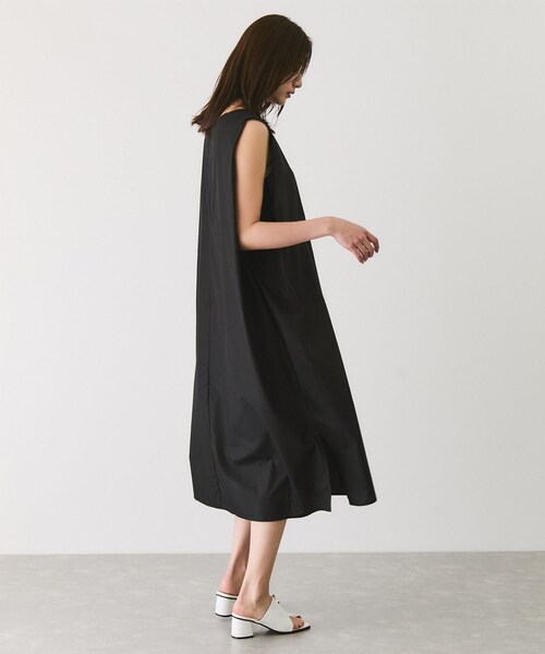 Jayro（ジャイロ）の「ノースリーブワンピース（ワンピース・レディース・ブラック/グレー/ネイビー系・F）」の6枚目の写真