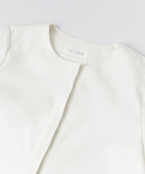 URBAN RESEARCH ROSSO（アーバンリサーチロッソ）の「Lirica　Layered Jacket（テーラードジャケット・レディース・OFF WHITE・FREE）」の8枚目の写真