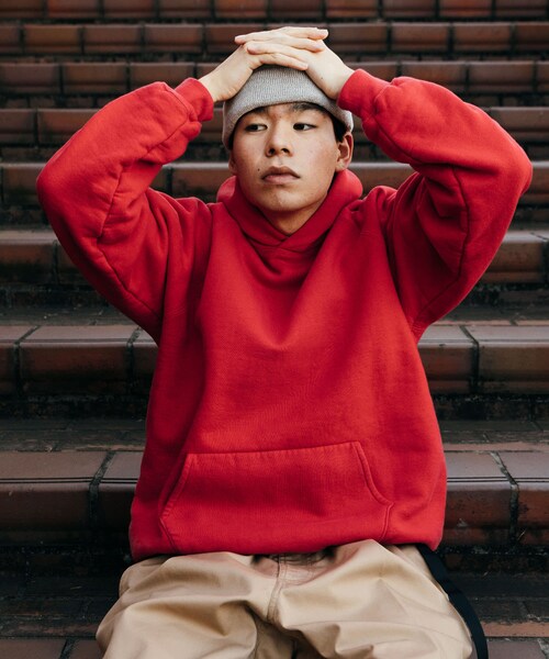 URBAN RESEARCH(アーバンリサーチ)の「A PRESSE Vintage Sweat Hoodie(パーカー・メンズ・RED/NAVY/GREEN・2/3/4)」の18枚目の写真