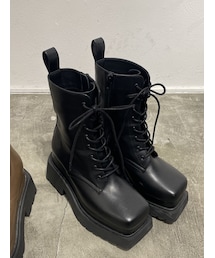 EMODA | タンクレースアップブーツ(ブーツ)