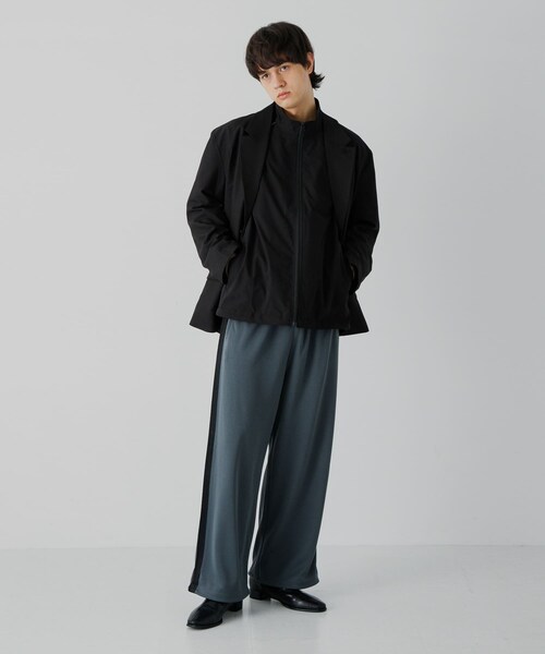 SENSE OF PLACE by URBAN RESEARCH(センスオブプレイスバイアーバンリサーチ)の「『セットアップ対応』シングルルーズジャケット(テーラードジャケット・メンズ・GRAY/BLACK/R.BROWN・M/L)」の22枚目の写真