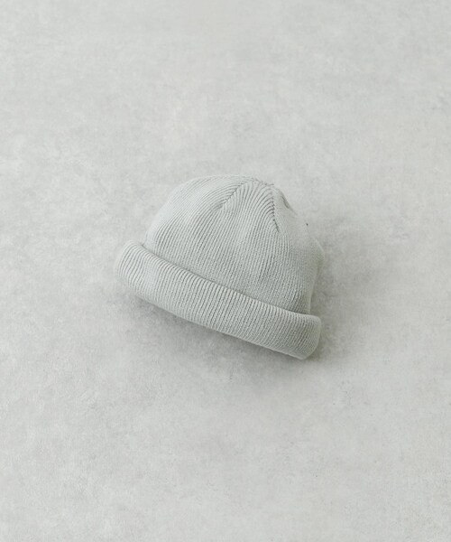URBAN RESEARCH(アーバンリサーチ)の「Wide Dad WIDE DAD ROLL KNIT CAP(ニットキャップ/ビーニー・メンズ・LIGHT GRAY/NAVY・FREE)」の5枚目の写真