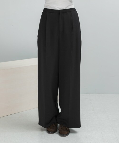 URBAN RESEARCH ROSSO（アーバンリサーチロッソ）の「イージーケアタックイージーパンツ（その他パンツ・レディース・OFF/BABY PINK/BLACK・36/38）」の17枚目の写真