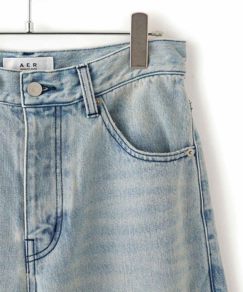 ADAM ET ROPE'（アダムエロペ）の「【WEB限定】ワイドストレートデニムパンツ（デニムパンツ・レディース・サックス・34/36/38）」の18枚目の写真