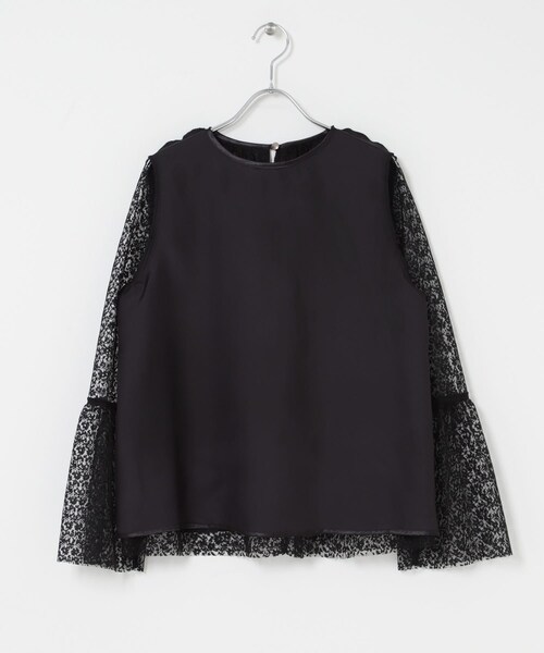 URBAN RESEARCH ROSSO（アーバンリサーチロッソ）の「フレアスリーブレースブラウス（シャツ/ブラウス・レディース・WHITE/SAX/BLACK・Free）」の19枚目の写真