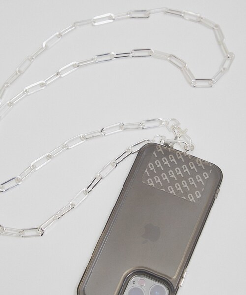 ADAM ET ROPE'(アダムエロペ)の「スマホショルダーストラップ(その他小物・レディース・シルバー/シルバー系・F)」の6枚目の写真