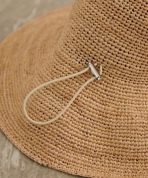 ADAM ET ROPE'（アダムエロペ）の「【J'aDoRe・店舗限定】【La Maison de Lyllis（メゾンドリリス）】ROOL（ハット・レディース・キナリ/ダークブラウン系・F）」の21枚目の写真