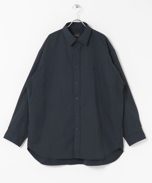 EKAL(エカル)の「SOLOTEXツイルレギュラーカラーシャツ(シャツ/ブラウス・メンズ・ネイビー/ブラック・M/L)」の20枚目の写真