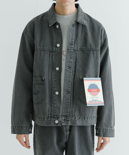URBAN RESEARCH（アーバンリサーチ）の「FREEMANS SPORTING CLUB　LONGRIDGE JEAN JACKET（デニムジャケット・メンズ・ブラック・S/M/L）」の5枚目の写真