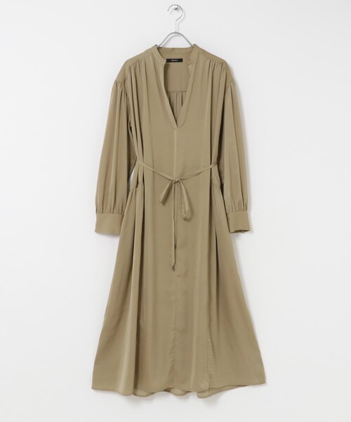 URBAN RESEARCH ROSSO（アーバンリサーチロッソ）の「ヴィンテージサテンテントワンピース（ワンピース・レディース・BROWN/Y/BEIGE/NAVY・Free）」の7枚目の写真