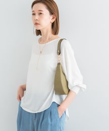 URBAN RESEARCH ROSSO | ウォッシャブルシルク混ドルマンニット(ニット/セーター)