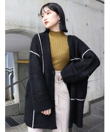 MURUA | アウトリンキングニットガウン(カーディガン/ボレロ)