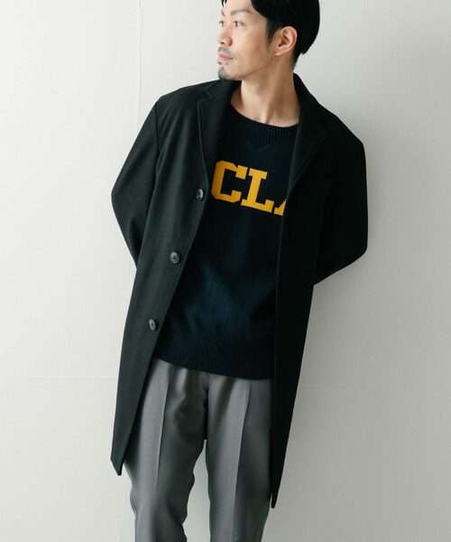 Wool Blend チェスターコート