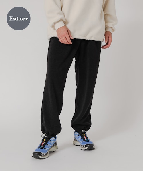 URBAN RESEARCH(アーバンリサーチ)の「『別注』THOUSAND MILE×URBAN RESEARCH ニットフリースパンツ(その他パンツ・メンズ・BLACK/CHARCOAL/NAVY/OFF・M/L)」の2枚目の写真