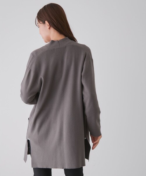 Jayro（ジャイロ）の「もちもちトッパーカーディガン（カーディガン/ボレロ・レディース・ブラック/グレー/ホワイト系/ベージュ/ネイビー・M）」の16枚目の写真