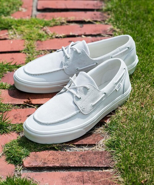 URBAN RESEARCH DOORS（アーバンリサーチドアーズ）の「VANS　EXCLUSIVE 2-ELT BOAT SHOES（スニーカー・メンズ・OFF WHITE・26/26.5/27/27.5/28/28.5）」の5枚目の写真