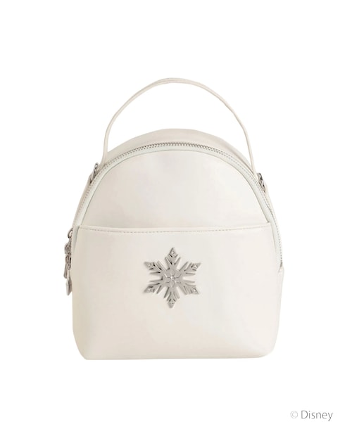 GYDA（ジェイダ）の「【ディズニーコレクション】FROZENアナと雪の女王/GYDAマルチWAYリュック（バックパック/リュック・レディース・オフホワイト/ブラック・F）」の5枚目の写真