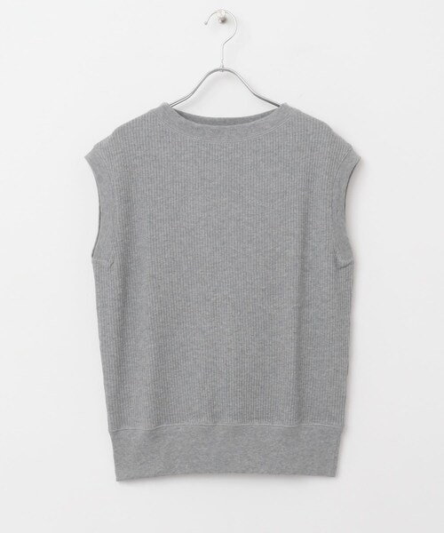 URBAN RESEARCH DOORS（アーバンリサーチドアーズ）の「FORK&SPOON　変形ワッフルノースリーブプルオーバー（Tシャツ/カットソー・レディース・IVORY/GRAY/OFFxNVY/CAMxIVO・1）」の22枚目の写真