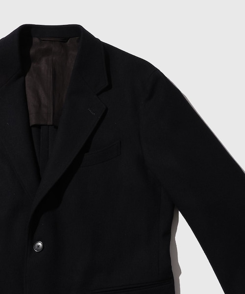 ADAM ET ROPE'（アダムエロペ）の「【HEUGN/ユーゲン】Steve Flannel 2B（テーラードジャケット・メンズ・ネイビー・1/2/3/4）」の11枚目の写真